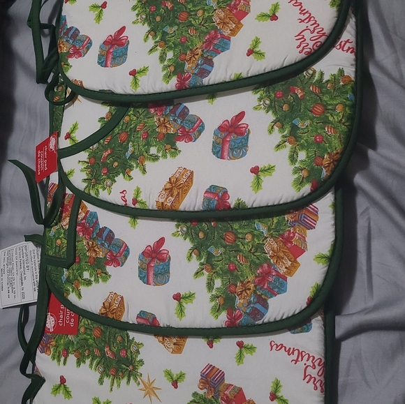 Christmas house Other - Christmas house chair pads